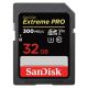 SanDisk Extreme Pro Sd Card UHS-II SDXC Memory Card ( 300MB/s 260MB/S )-32GB เมมโมรี่การ์ด(เอสดีการ์ด)