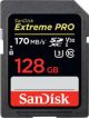 SanDisk Extreme Pro Sd Card 128 GB (เอสดีการ์ด) (170MB/s 90MB/s)