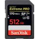 SanDisk Extreme Pro Sd Card 512 GB (เอสดีการ์ด) (170MB/s 90MB/s)