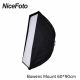 NiceFoto Umbrella frame softbox (Choose side)