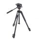 Manfrotto 190X aluminium 3-Section Tripod with XPRO Fluid Head ขาตั้งกล้องมาพร้อมหัวบอลBHQ มีขนาดกะทัดรัดและมีความแข็งแรงทนทานสูง